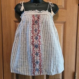 Universal Thread 100% Cotton Shoulder Tie Camisole Size XS NWOT!